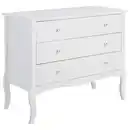 Bild 1 von Landscape Kommode, Weiß, Metall, Pinie, massiv, 3 Schubladen, 100x80x45 cm, erweiterbar, Beimöbel erhältlich, stehend, Wohnzimmer, Kommoden & Sideboards, Kommoden