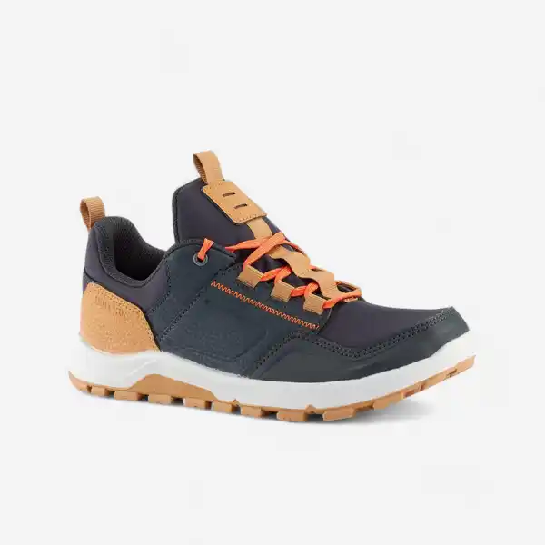 Bild 1 von QUECHUA Wanderschuhe Kinder Grösse 35–38 niedrig Schnürung - NH500 blau