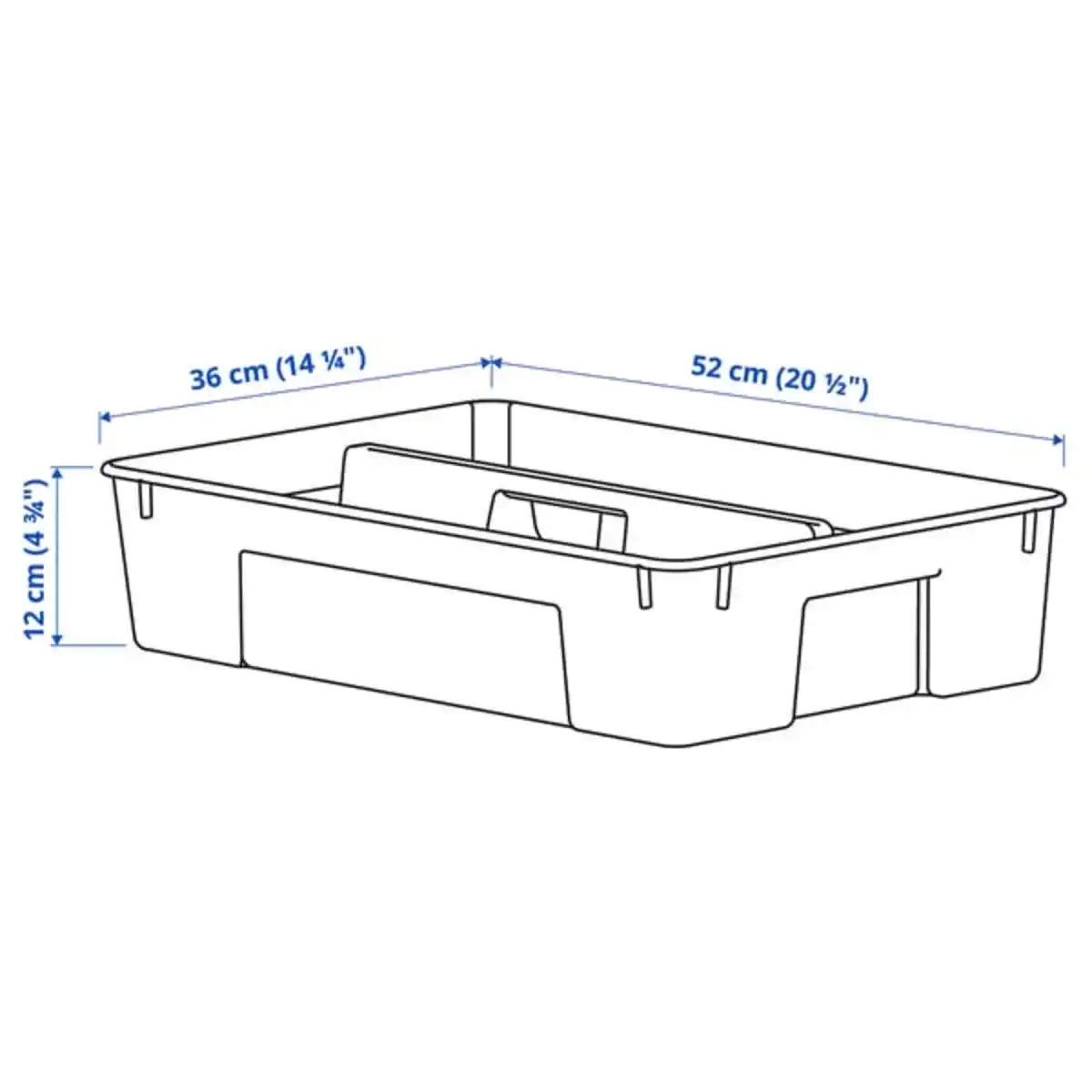 Bild 3 von SAMLA Einsatz für Box 45/65 l, transparent