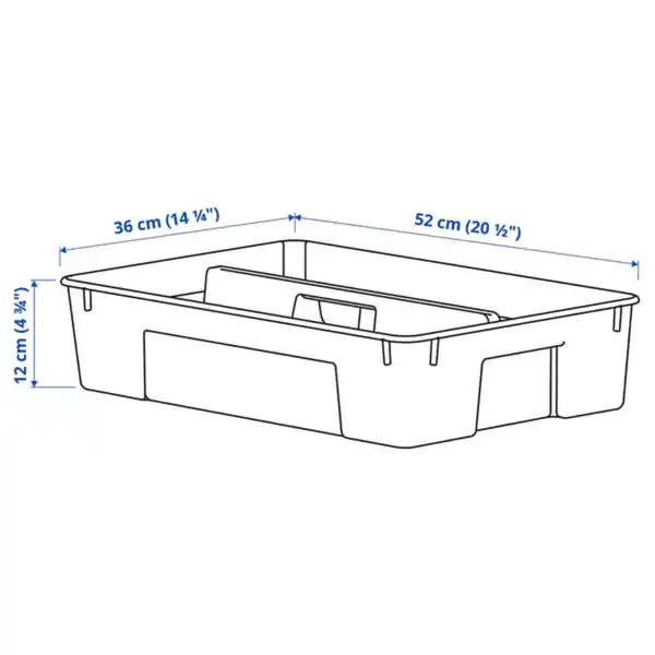 Bild 3 von SAMLA Einsatz für Box 45/65 l, transparent