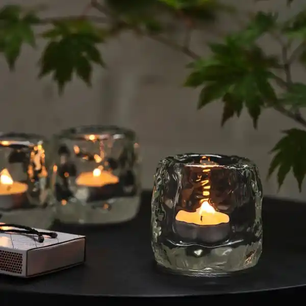 Bild 3 von STOCKHOLM 2025 Teelichthalter, Klarglas, 8 cm