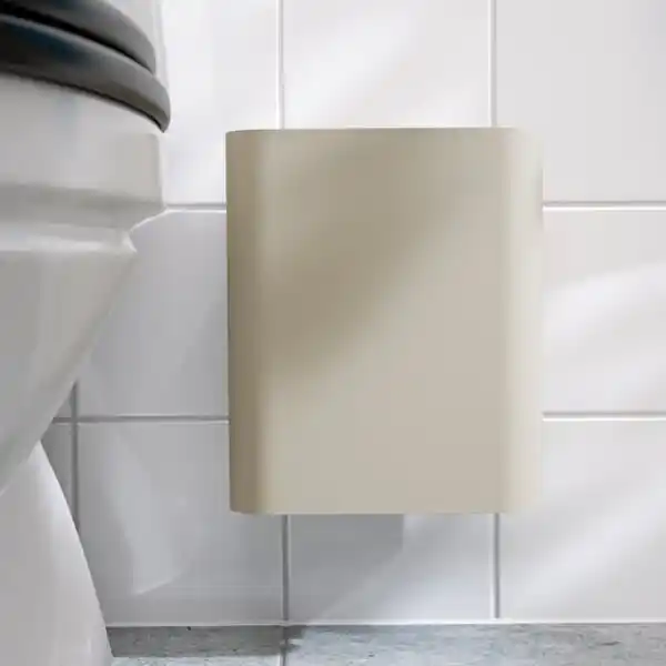 Bild 4 von FLORSJÖN Abfalleimer, beige, 3 l