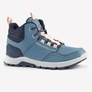 QUECHUA Wanderschuhe Kinder Grösse 35–38 halbhoch - NH500 blau