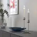 Bild 2 von SILVERPÄRON Kerzenständer für 2 Kerzen, silberfarben, 20 cm