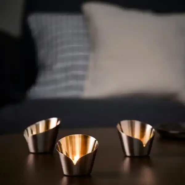 Bild 3 von PRAKTAND Teelichthalter, Edelstahl, 7 cm