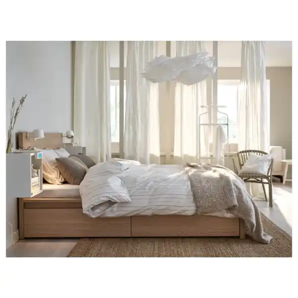 Bild 4 von KRUSNING Hängeleuchtenschirm, weiß, 85 cm