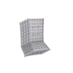 Xxxl Sesselauflagenset, Grau, Textil, 4-teilig, Raute, Füllung: Schaumstoff, Vlies, 50x6x108 cm, Oeko-Tex® Standard 100, pflegeleicht, hochwertige Qualität, langlebig, für den Außenbereich geeig