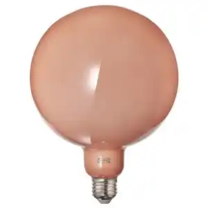 MOLNART LED-Leuchtmittel E27 150 lm, rund orangerosa, 150 mm