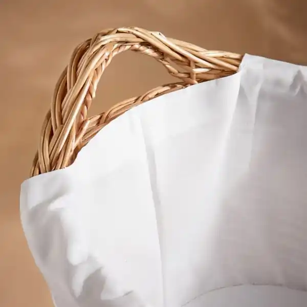 Bild 2 von TOLKNING Wäschekorb, Handarbeit Weide, 40 l