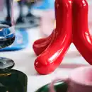 Bild 3 von VINTERFINT Kerzenständer, rot, 11 cm