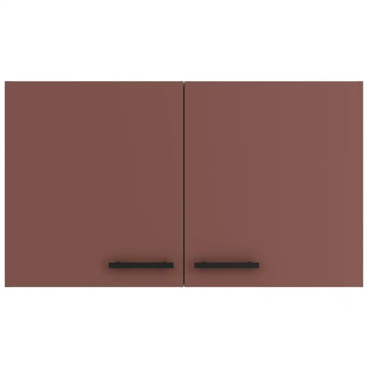 Bild 1 von Optifit Küchenoberschrank OPTIkult, Rotbraun, Metall, 1 Fächer, einzeln stellbar, 100x57.6x34.6 cm, DIN EN ISO 14001, DIN EN ISO 50001, DIN EN ISO 9001, Zusatzausstattung erhältlich, hängend, Typ