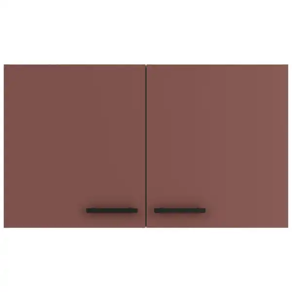 Bild 1 von Optifit Küchenoberschrank OPTIkult, Rotbraun, Metall, 1 Fächer, einzeln stellbar, 100x57.6x34.6 cm, DIN EN ISO 14001, DIN EN ISO 50001, DIN EN ISO 9001, Zusatzausstattung erhältlich, hängend, Typ