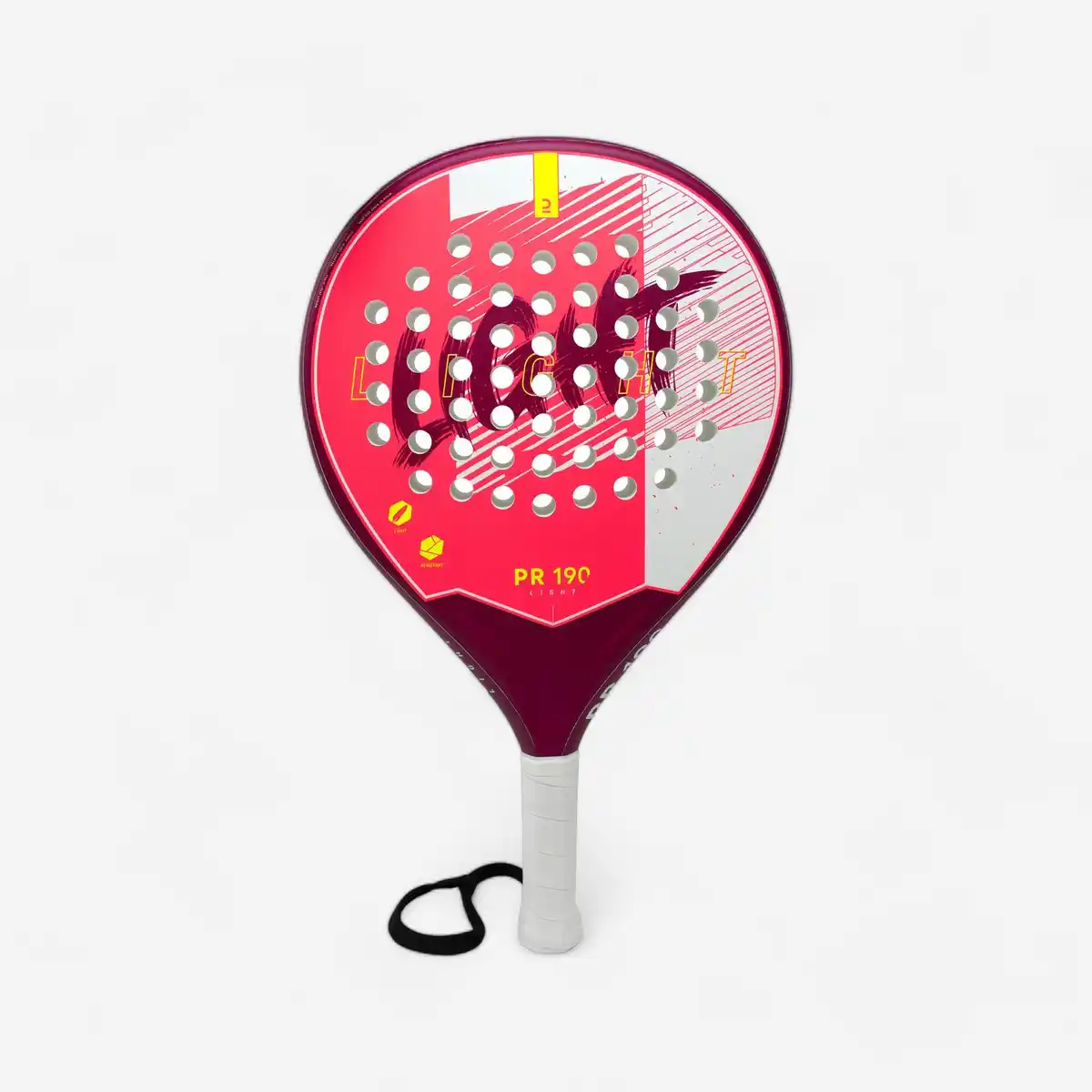 Bild 1 von KUIKMA Padelschläger - PR190 Light weiss/rosa
