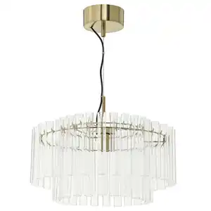 STOCKHOLM 2025 Hängeleuchte, Glas/vermessingt, 54 cm