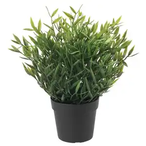 FEJKA Topfpflanze, künstlich, drinnen/draußen Zimmerbambus, 9 cm