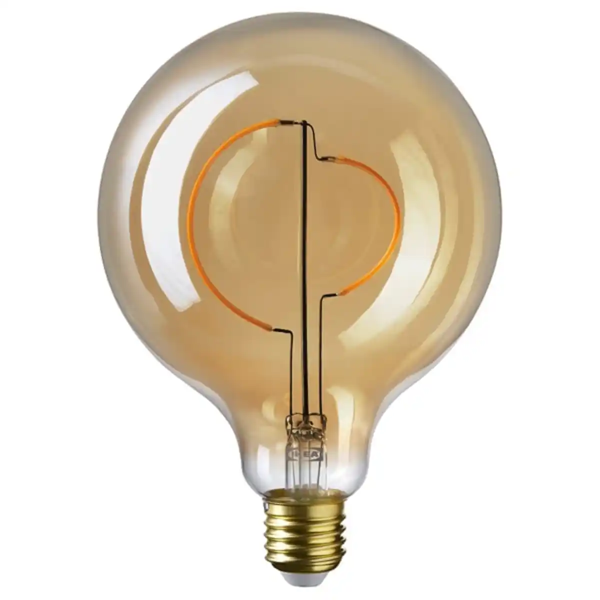 Bild 1 von MOLNART LED-Leuchtmittel E27 150 lm, rund Klarglas braun, 125 mm