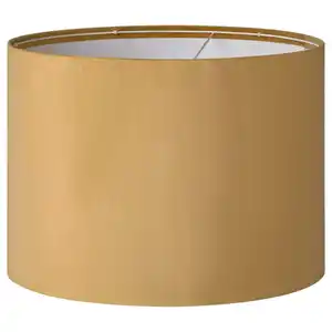 MOLNSKIKT Leuchtenschirm, dunkelgelb Samt, 42 cm