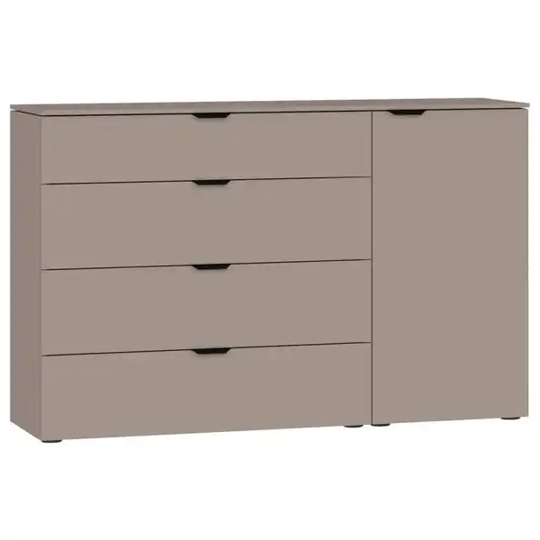Bild 1 von Jutzler Sideboard, Hellbraun, Holzwerkstoff, 2 Fächer, 4 Schubladen, 135x87x43 cm, Typenauswahl, Beimöbel erhältlich, in verschiedenen Größen erhältlich, Schlafzimmer, Schlafzimmer Kommoden