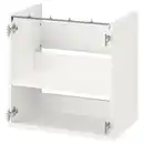 Bild 1 von ENHET Waschbeckenschrank mit Boden, weiß, 60x40x60 cm