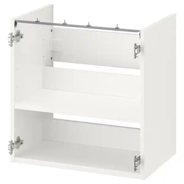 Bild 1 von ENHET Waschbeckenschrank mit Boden, weiß, 60x40x60 cm