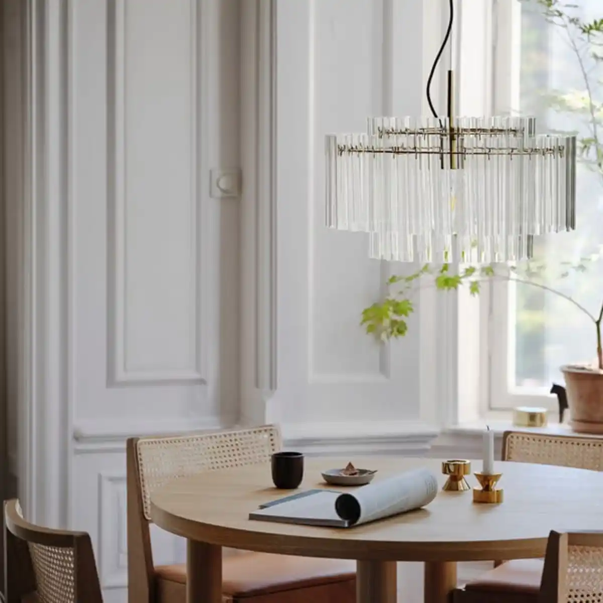 Bild 2 von STOCKHOLM 2025 Hängeleuchte, Glas/vermessingt, 54 cm