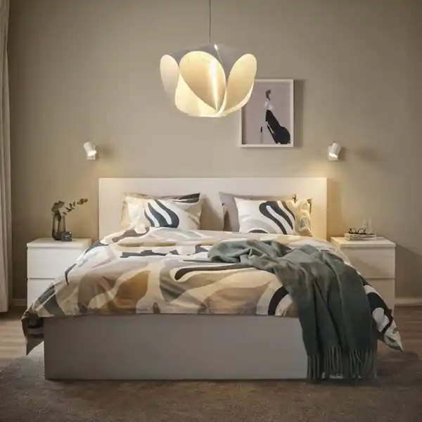 Bild 3 von BÄCKNATE Hängeleuchtenschirm, weiß, 50 cm