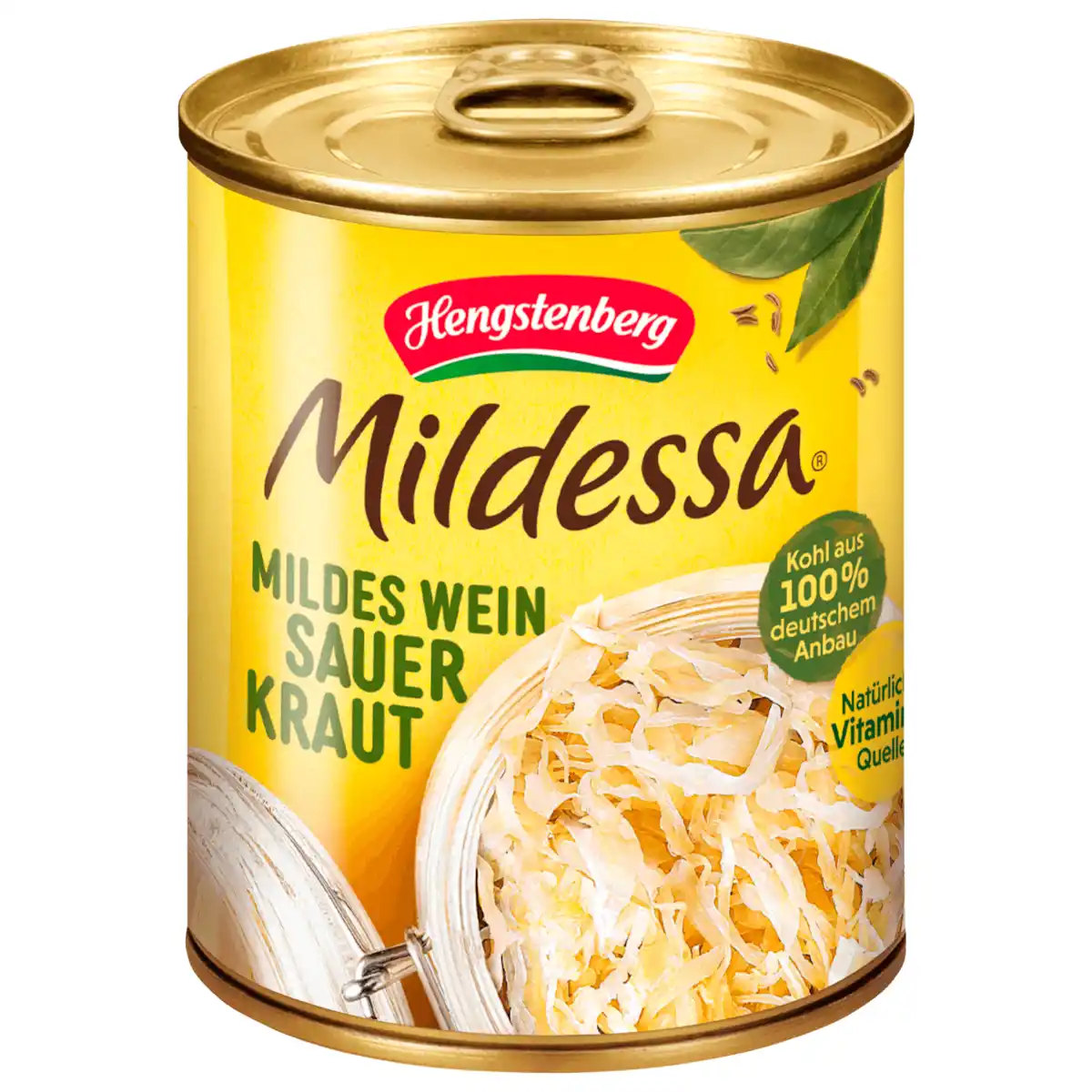 Bild 1 von Hengstenberg Mildessa mildes Weinsauerkraut 770g
