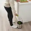 Bild 3 von SNÖRPA Treteimer, Edelstahl, 5 l