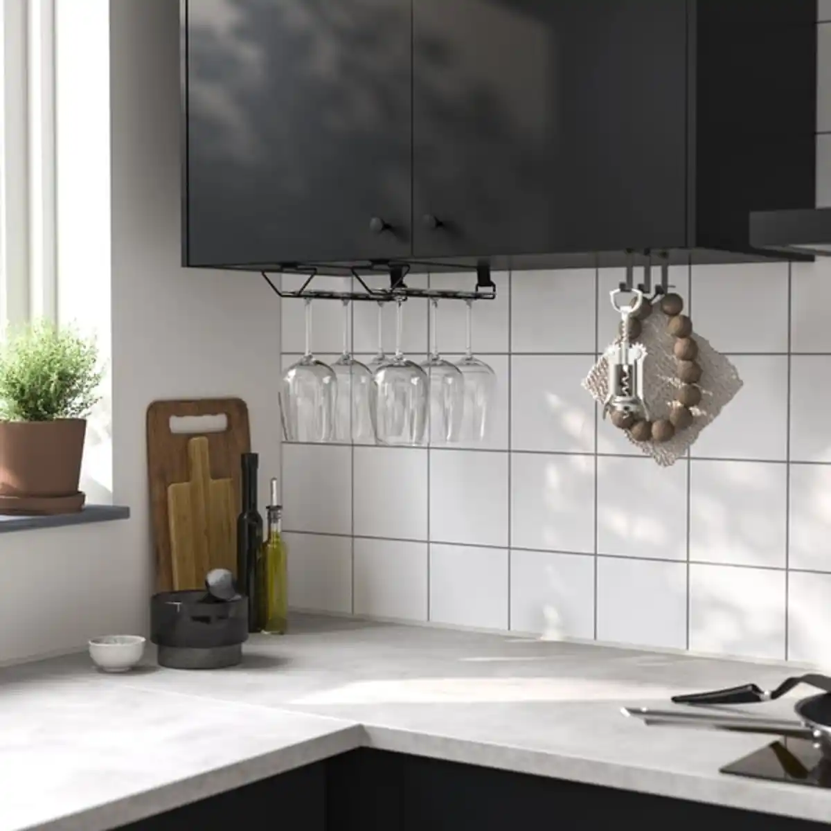 Bild 3 von PÅLYCKE Mehrzweckhalter zum Anklemmen, anthrazit