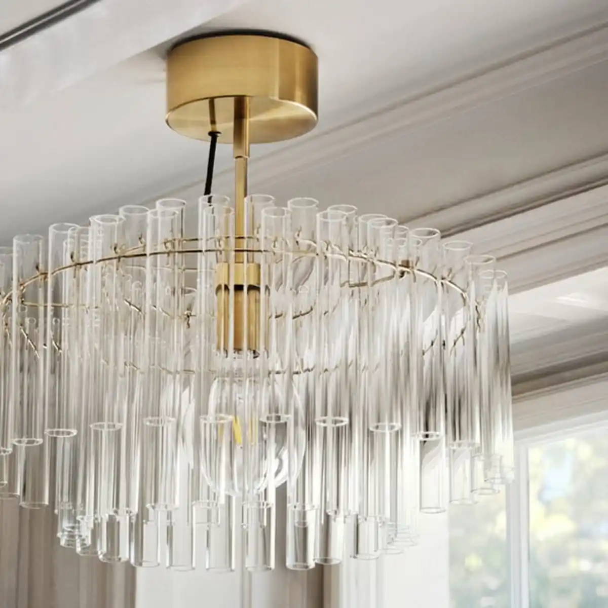 Bild 4 von STOCKHOLM 2025 Hängeleuchte, Glas/vermessingt, 54 cm