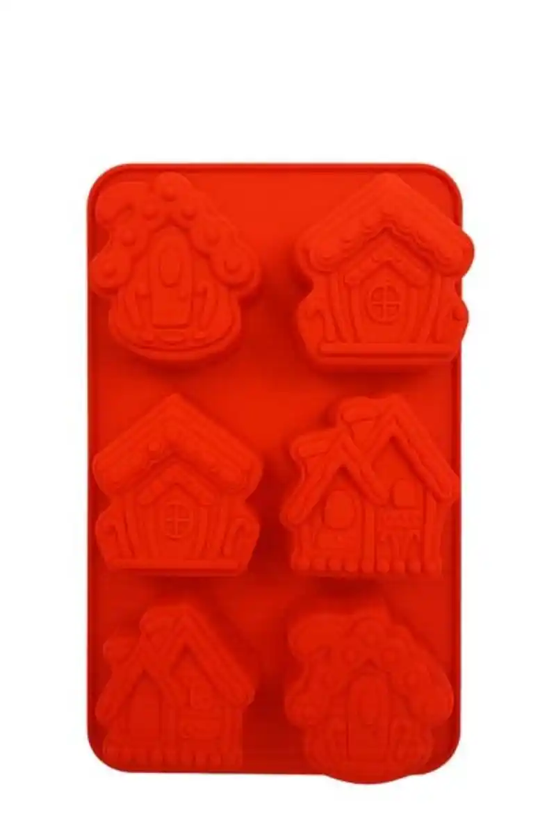 Bild 1 von Silikonform Haus 6er