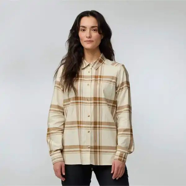 Bild 3 von ÖVIK LITE FLANNEL SHIRT W Damen - Flanellhemd