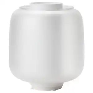 SYMFONISK Schirm f Leuchtenfuß WiFi-Speak, Glas/weiß