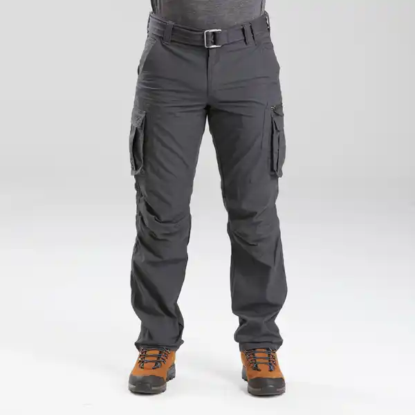 Bild 1 von FORCLAZ Cargohose Herren Backpacking - Travel 500 grau