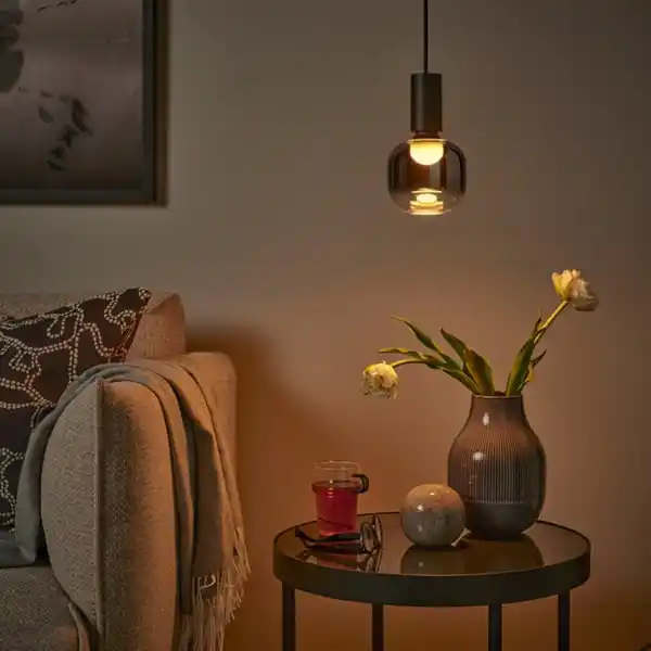 Bild 2 von MOLNART LED-Leuchtmittel E27 150 lm, röhrenförmig oben offen/Klarglas grau, 120 mm