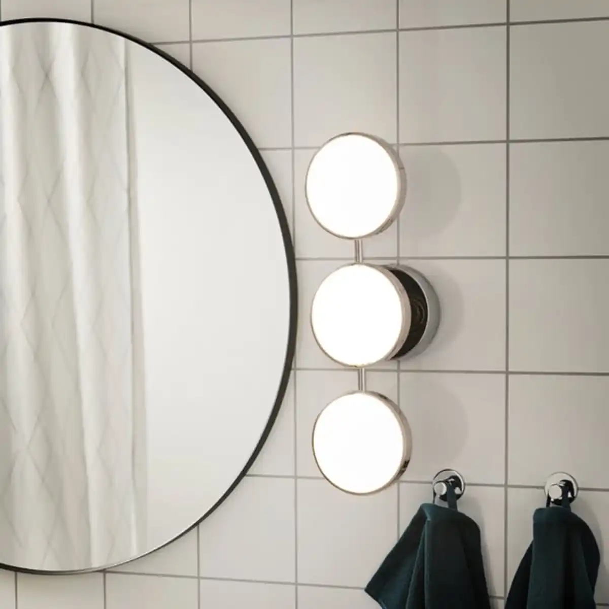 Bild 2 von KABOMBA Wandleuchte, LED, dimmbar verchromt/glänzend, 47x14 cm