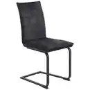 Bild 1 von Carryhome Schwingstuhl, Anthrazit, Textil, Kufe, 46x93x59 cm, Esszimmer, Stühle, Esszimmerstühle, Schwingstühle