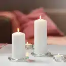 Bild 2 von BLADFÅGEL Kerzen-/Dekoschale, Klarglas, 11 cm