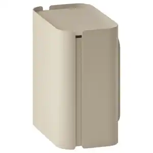 FLORSJÖN Abfalleimer, beige, 3 l
