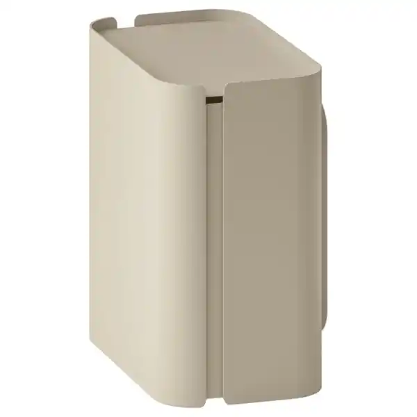Bild 1 von FLORSJÖN Abfalleimer, beige, 3 l