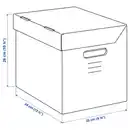 Bild 3 von PAPPIS Box mit Deckel, braun, 25x34x26 cm