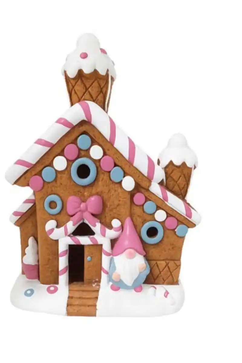 Bild 1 von T-lichthalter Lebkuchenhaus