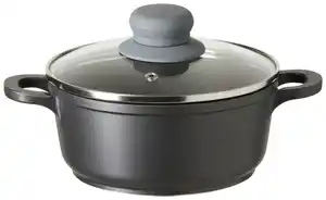 Kochtopf Smart Ø ca. 16cm, Schwarz