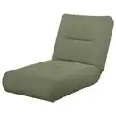 Bild 1 von Livetastic Schlafsessel Luna, Olivgrün, Textil, 81x88x160 cm, Bsci, Liegefunktion, Stühle
