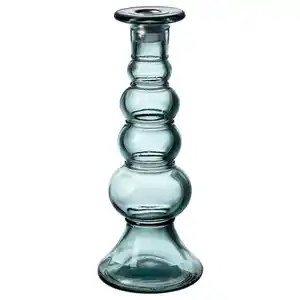 MYRMOSAIK Kerzenständer, grün, 22 cm