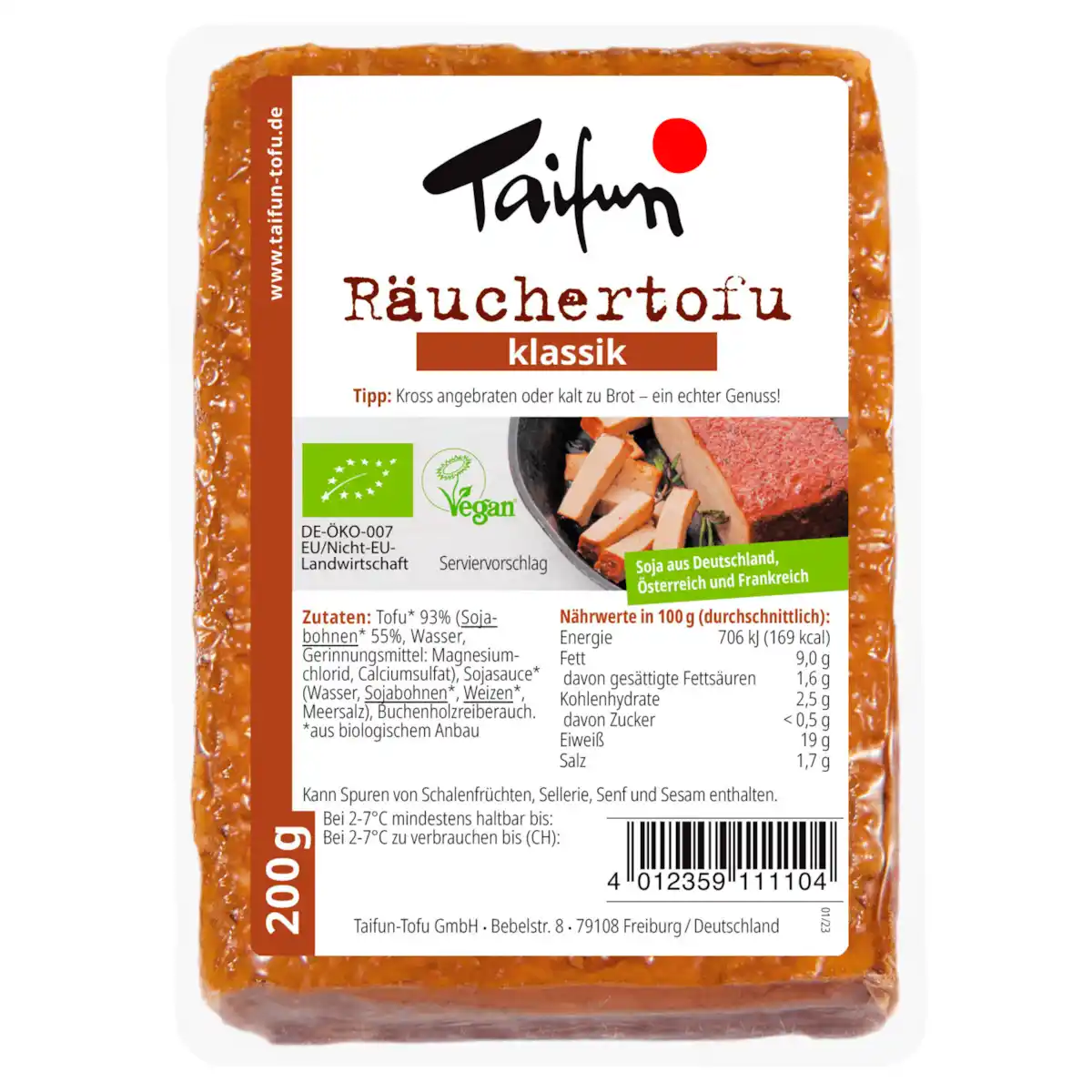 Bild 1 von Taifun Bio Räuchertofu klassik 200g