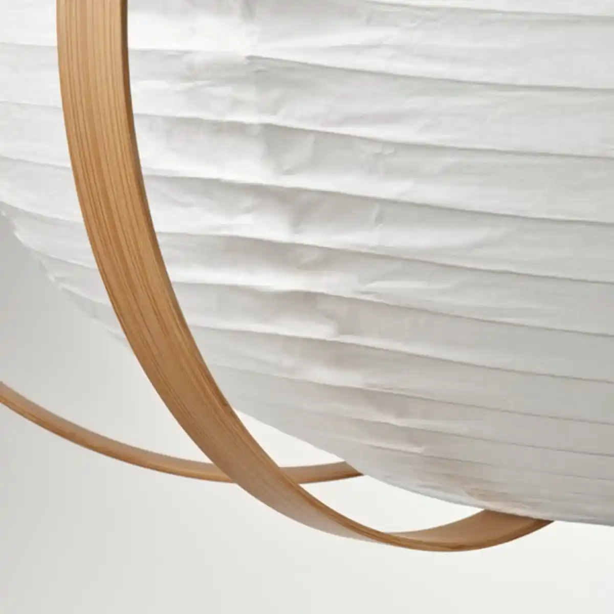 Bild 4 von TAGGTOFS / HAVSDJUP Hängeleuchte, weiß Bambus, 67 cm