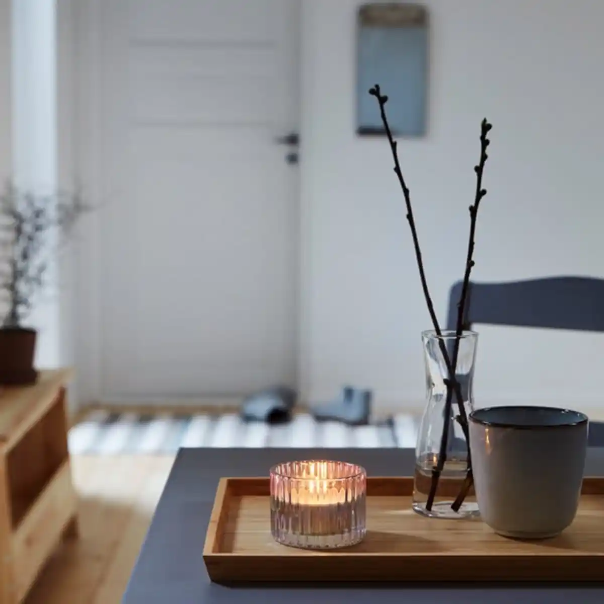 Bild 3 von RÄFFELBJÖRK Teelichthalter, perlmuttfarben, 5 cm