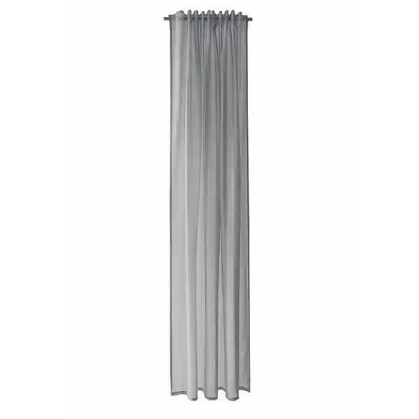 Bild 1 von Xxxl Fertigvorhang, Hellgrau, Textil, Uni, 140x245 cm, Oeko-Tex® Standard 100, mit Kombiband, Wohntextilien, Gardinen & Vorhänge, Fertiggardinen, Fertiggardinen