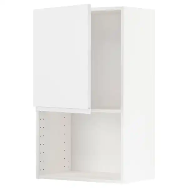 Bild 1 von METOD Wandschrank für Mikrowellenherd, weiß/Voxtorp matt weiß, 60x100 cm
